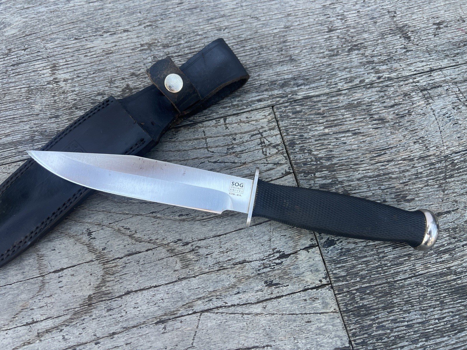 Rare Early SOG Seki-Japan S13 Government Fixed Combat Knife 6.25