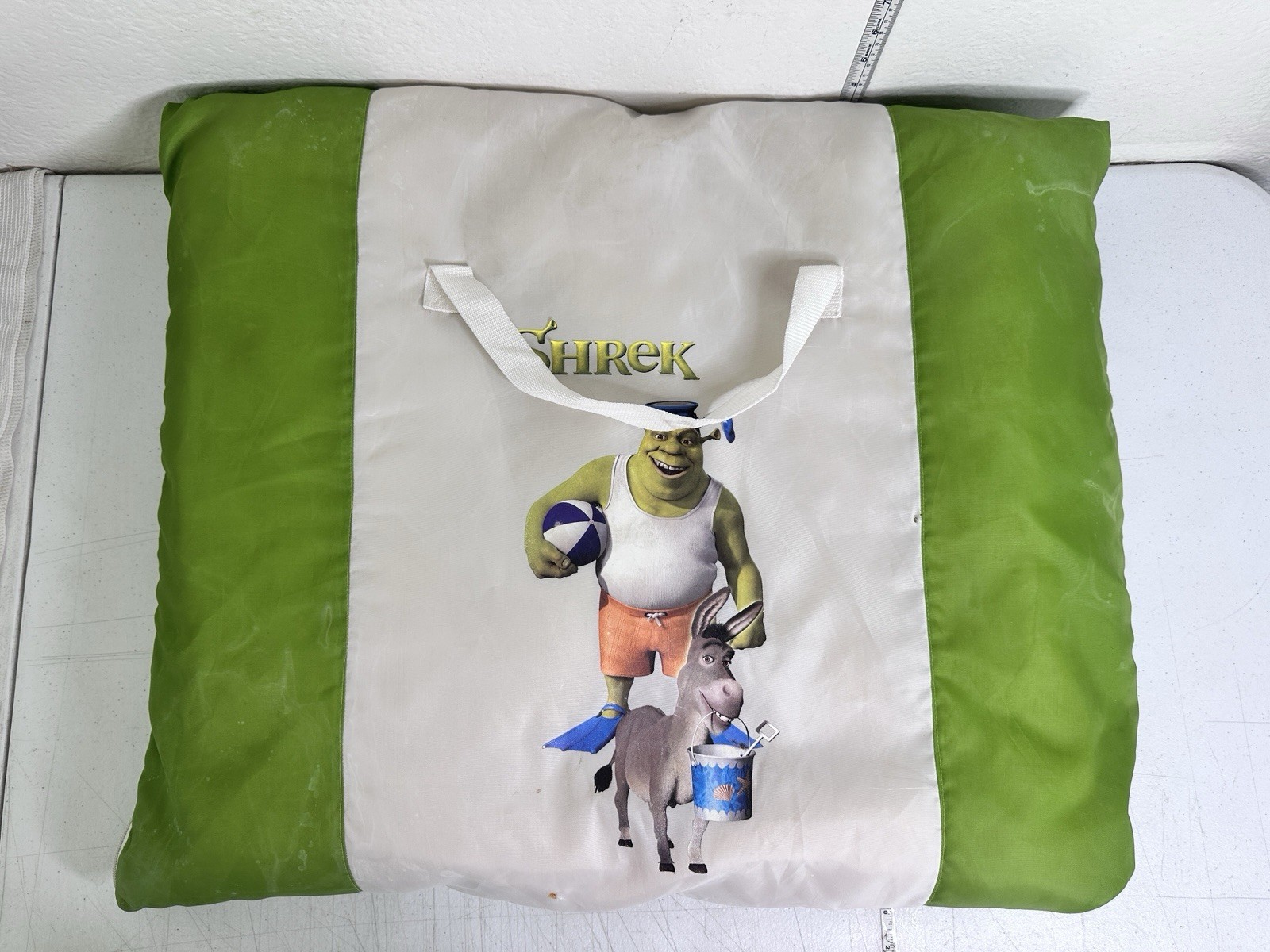 Shrek 2 Frito Lay Promotional Beach Tote Picnic Blanket Folding Zip Carry Bag