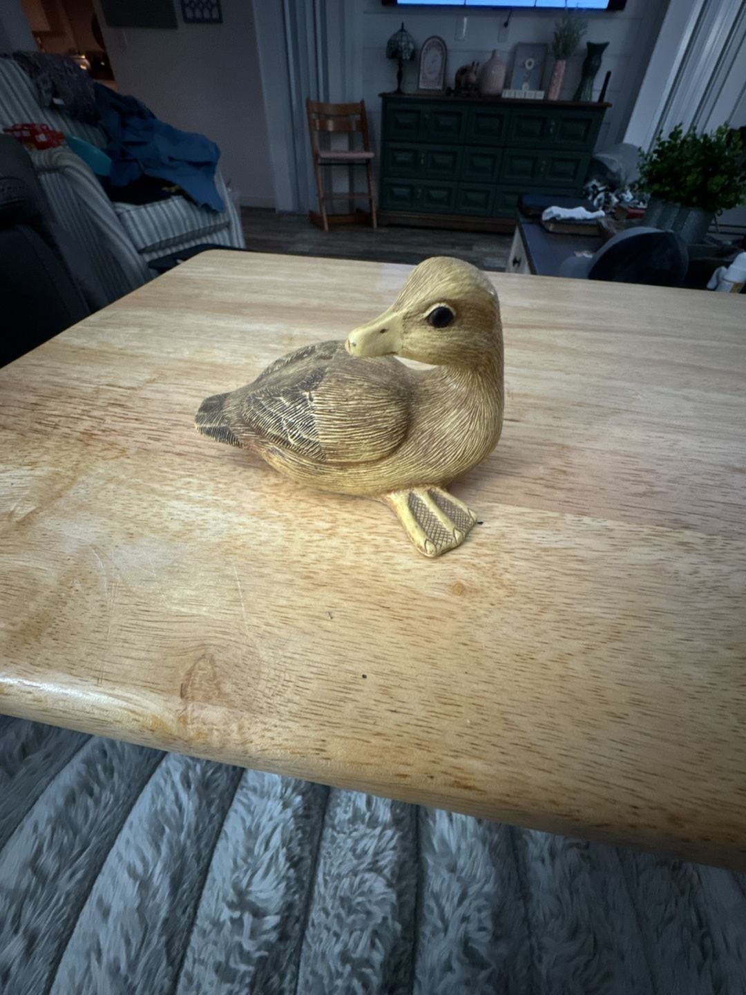 Vintage 1984 Vincent Giannetto Farm Pond Puddlers Baby Duck Figurine