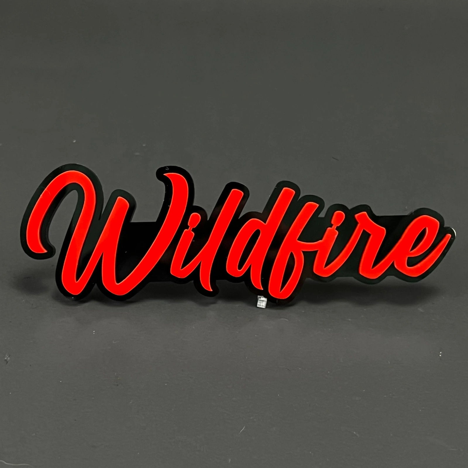 1PC Wildfire 3D Acrylic Badge - Car Truck Emblem Fender Tailgate Trunk Sticker