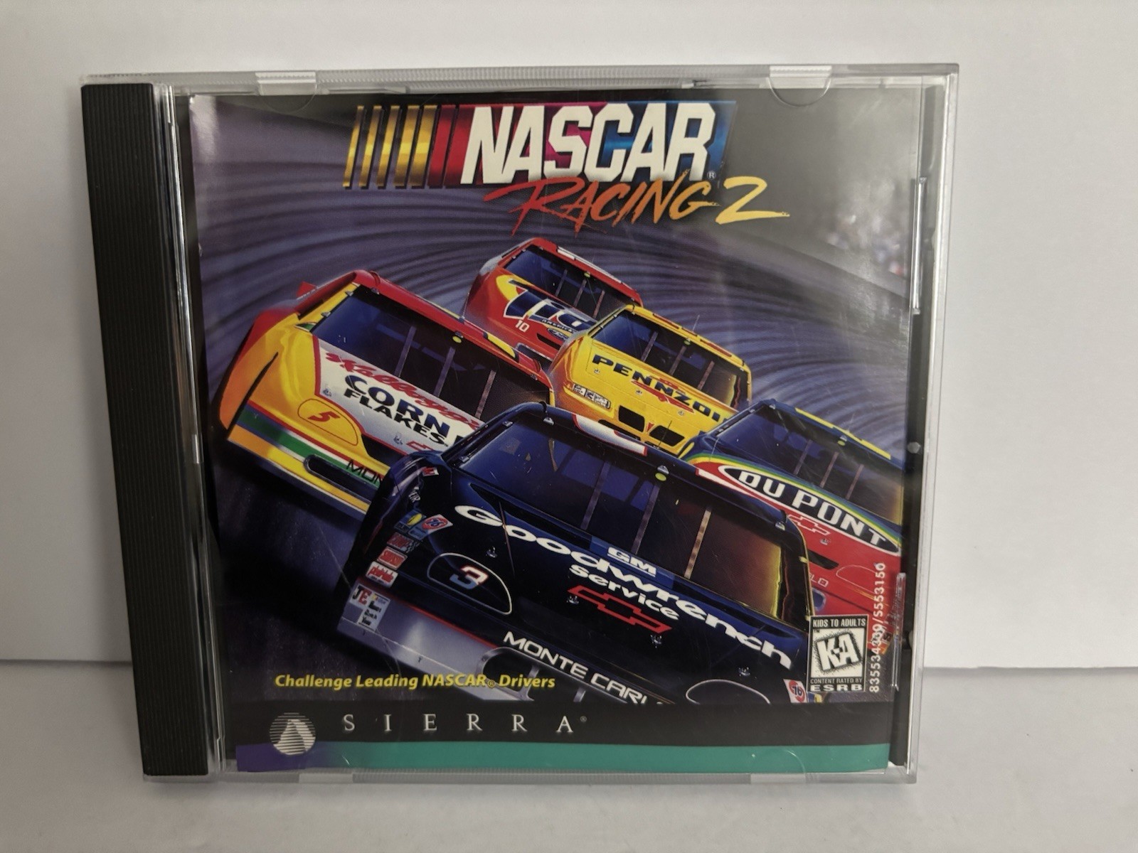 Nascar Racing 2 (PC 1996) Sierra Game - Tested & Working