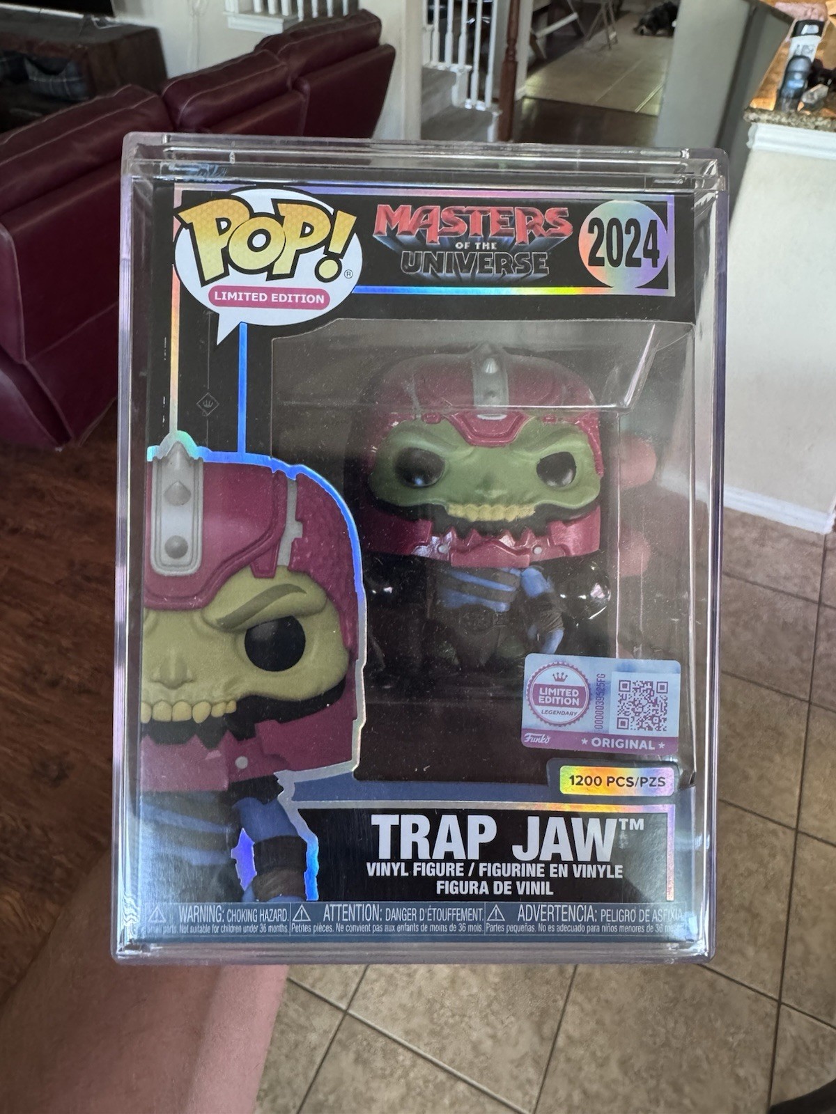 In Hand - Funko Pop 2024 Masters of the Universe Trap Jaw Legendary LE 1200