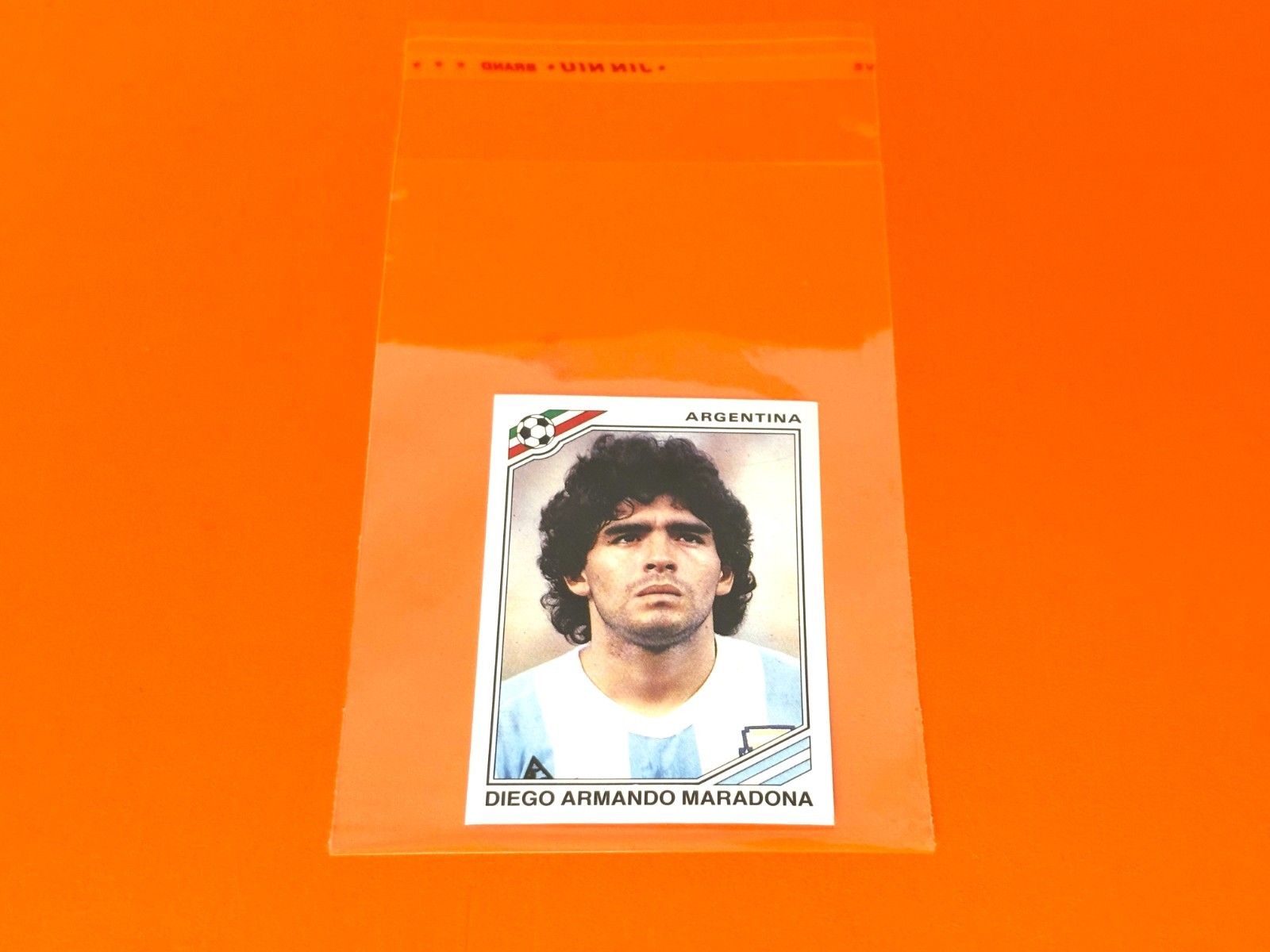 Panini - World Cup WC Story - Maradona - World Cup 1986 #171 - Original Very Rare