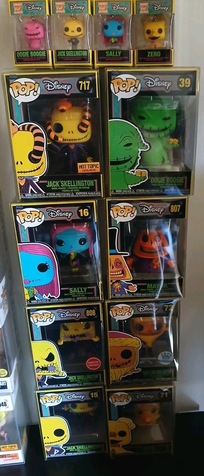 Funko Pop Disney Nightmare Before Christmas Mixed Lot (Complete set)