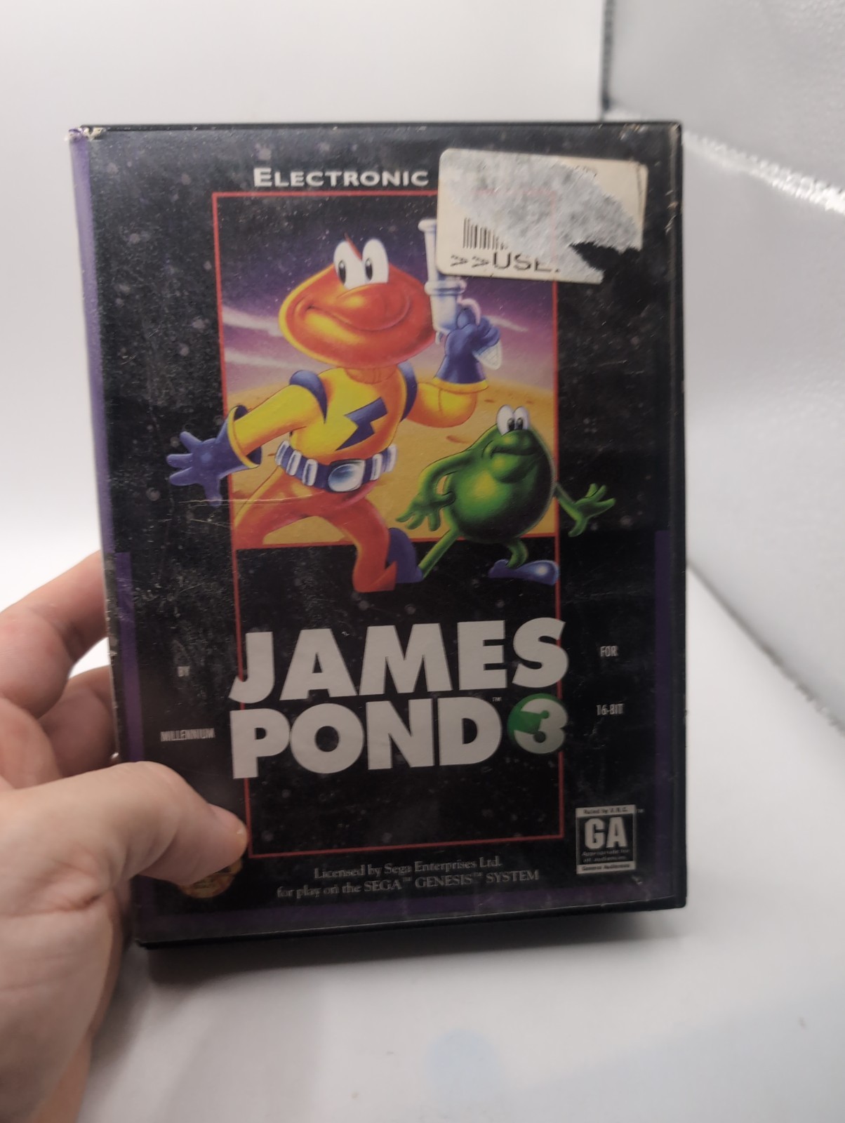 James Pond 3 Sega Genesis Complete in Box