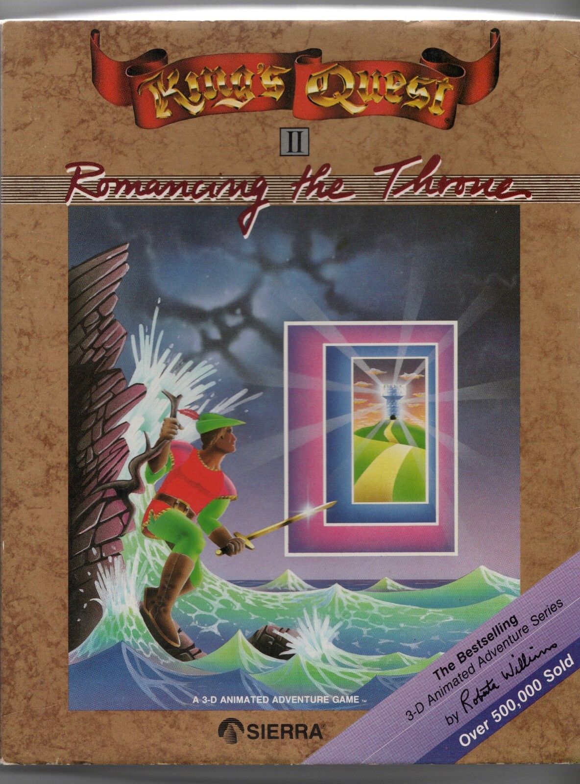King's Quest 2 Romancing the Throne original in box Floppy disks 