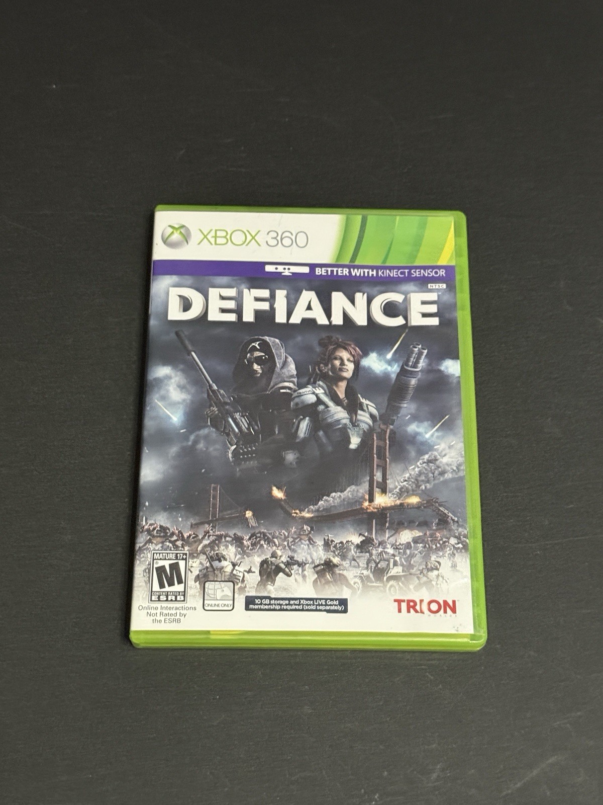 Defiance Xbox 360 CIB Complete Tested Working