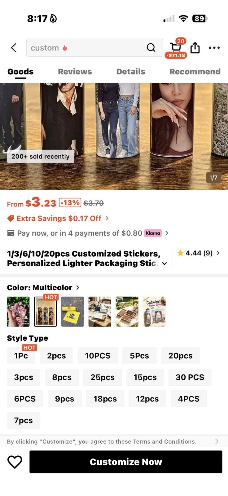 Custom-Made Lighters