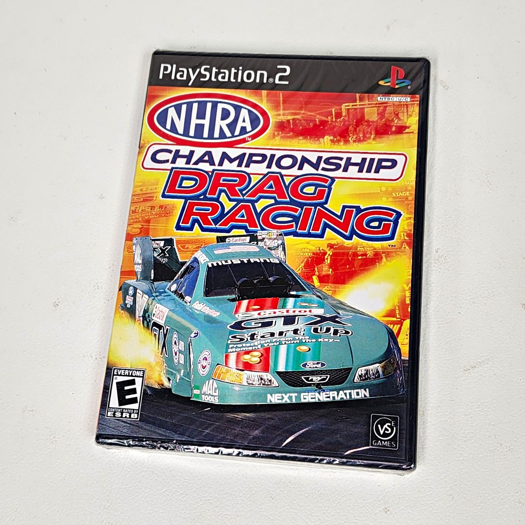 NHRA Championship Drag Racing PS2 ValuSoft Racing E NTSC-U/C 2004 Multiplayer