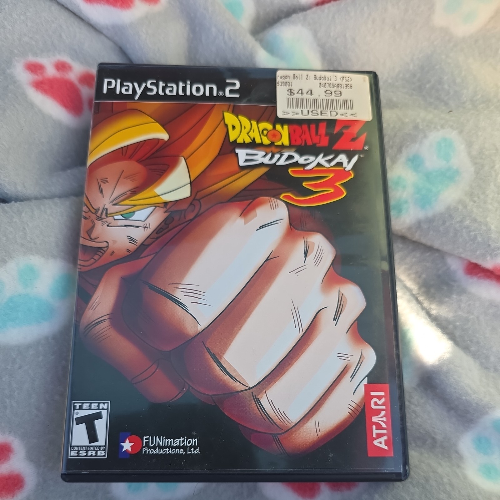 Dragonball Z Budokan 3 PS2 PlayStation 2 No Manual
