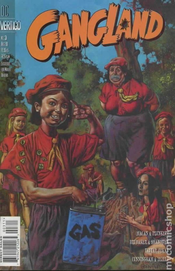 Gangland #3 VG 1998 Stock Image Low Grade