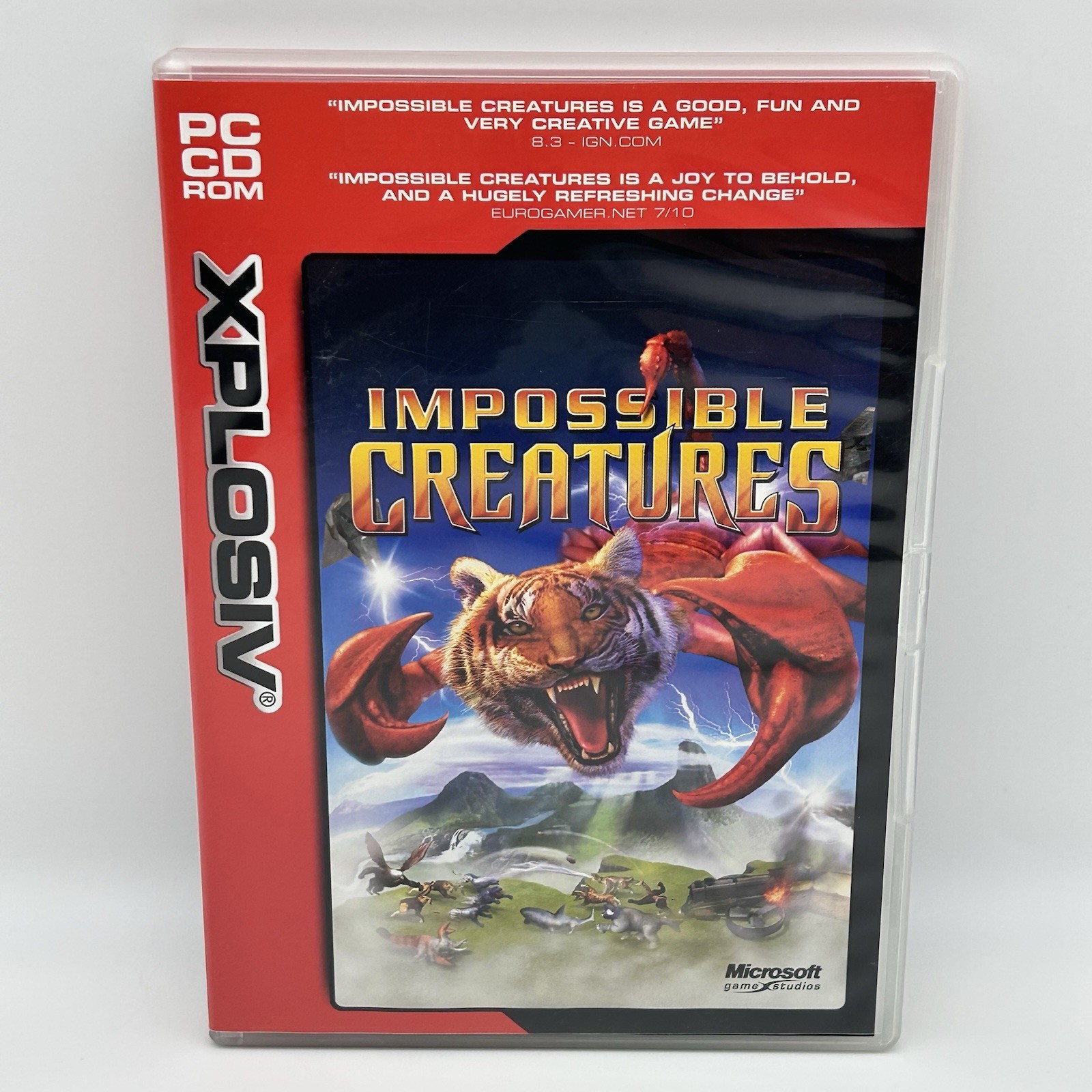 Impossible Creatures (PC CD-ROM, 2-Discs, Microsoft/Relic, Xplosiv Re-Release)