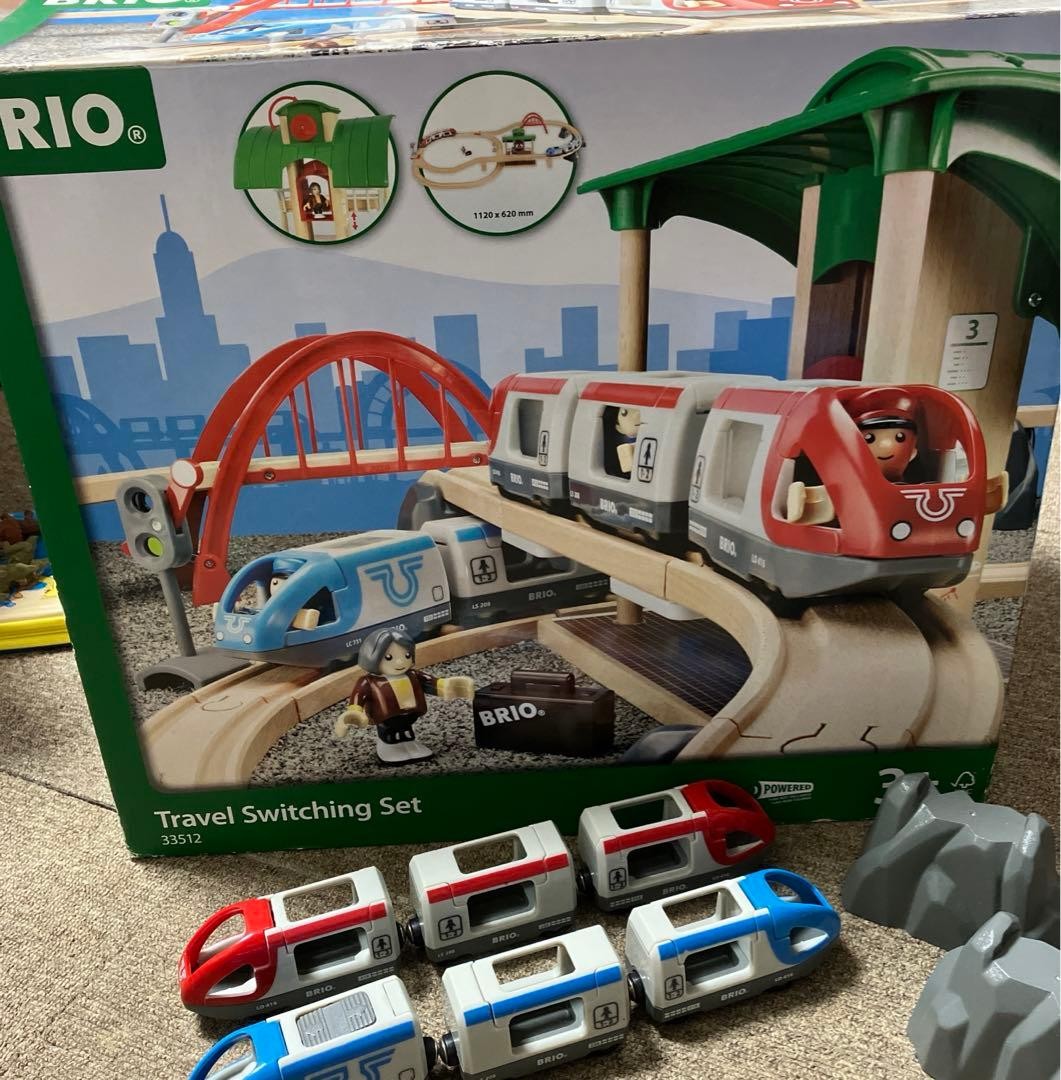 BRIO travel rail set 33512 #b11507