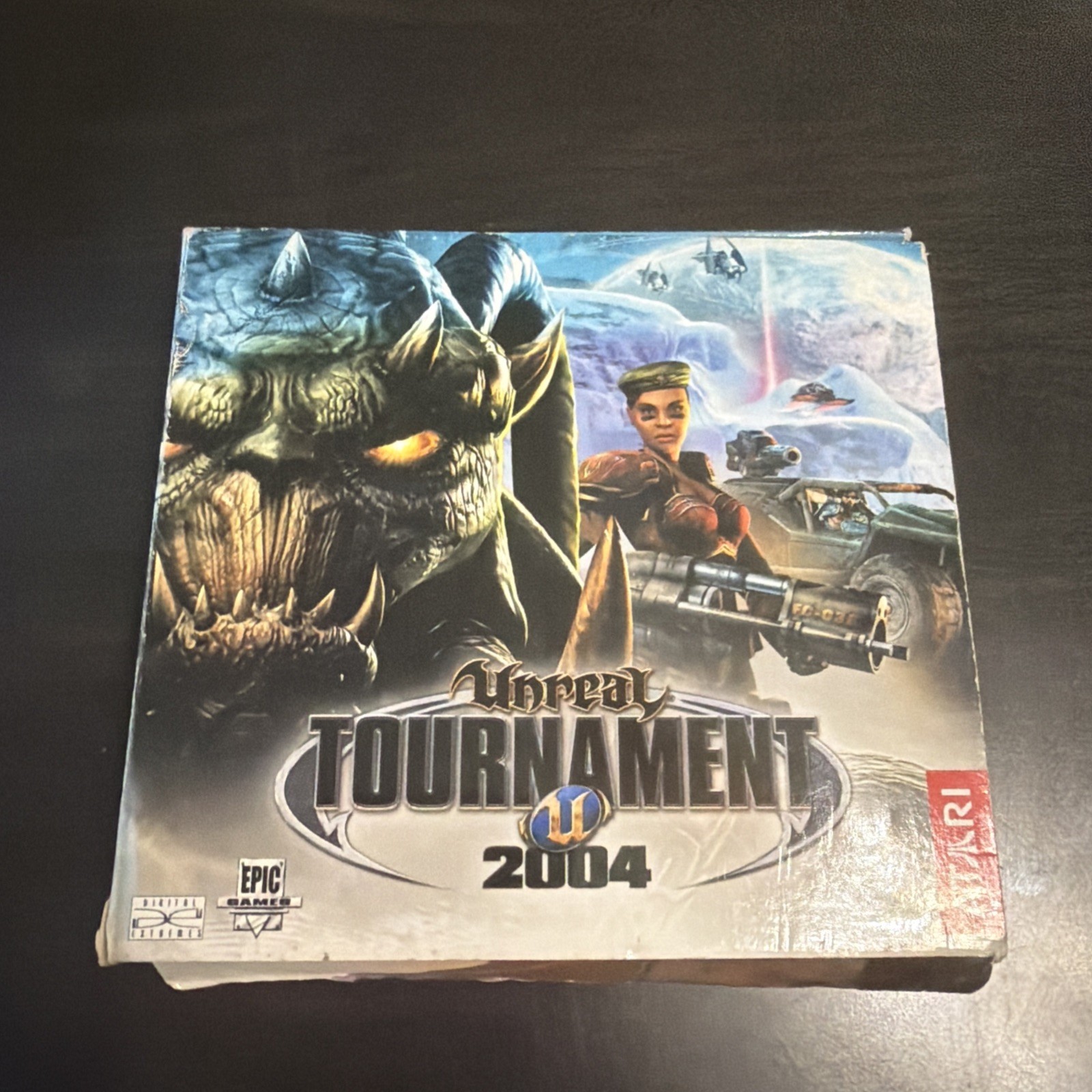 Unreal Tournament 2004 (PC CD-ROM, 2004) 5 Disc Epic Atari Windows 98/Me/2000/XP