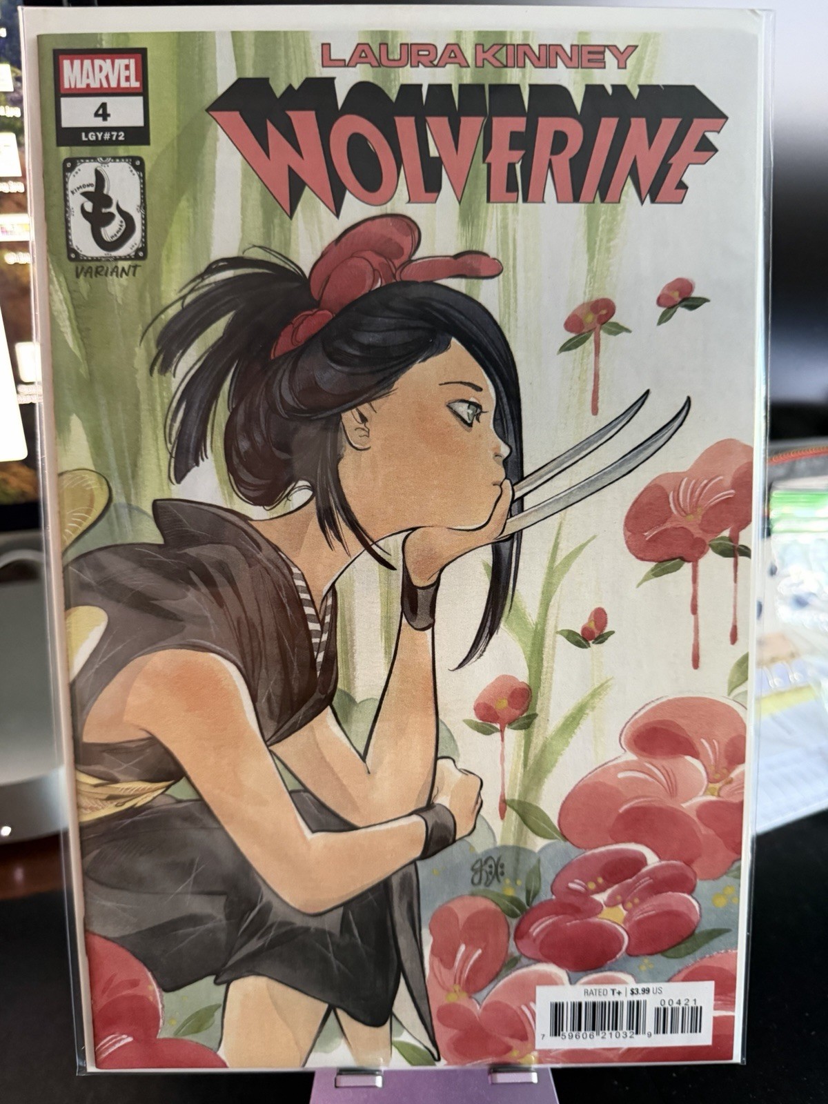 LAURA KINNEY WOLVERINE #4 * Peach Momoko * X-23 * Kimono Variant * NM