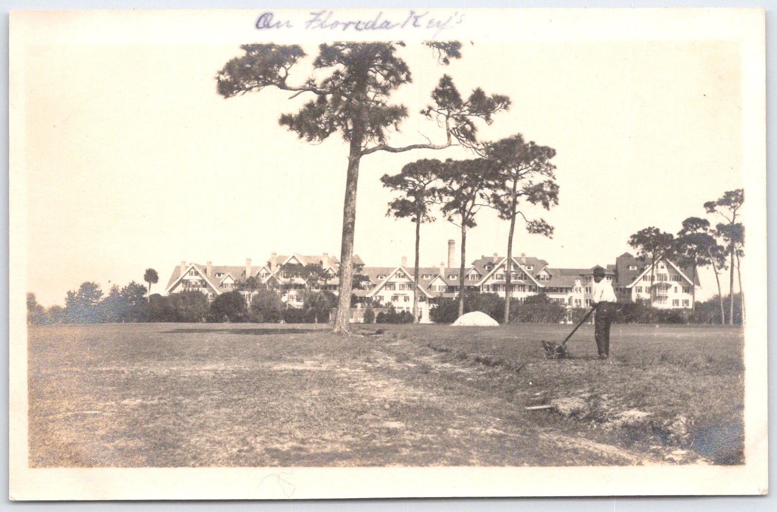 Belleview Hotel Clearwater Florida RPPC c.1908 Early Resort Real Photo Postcard