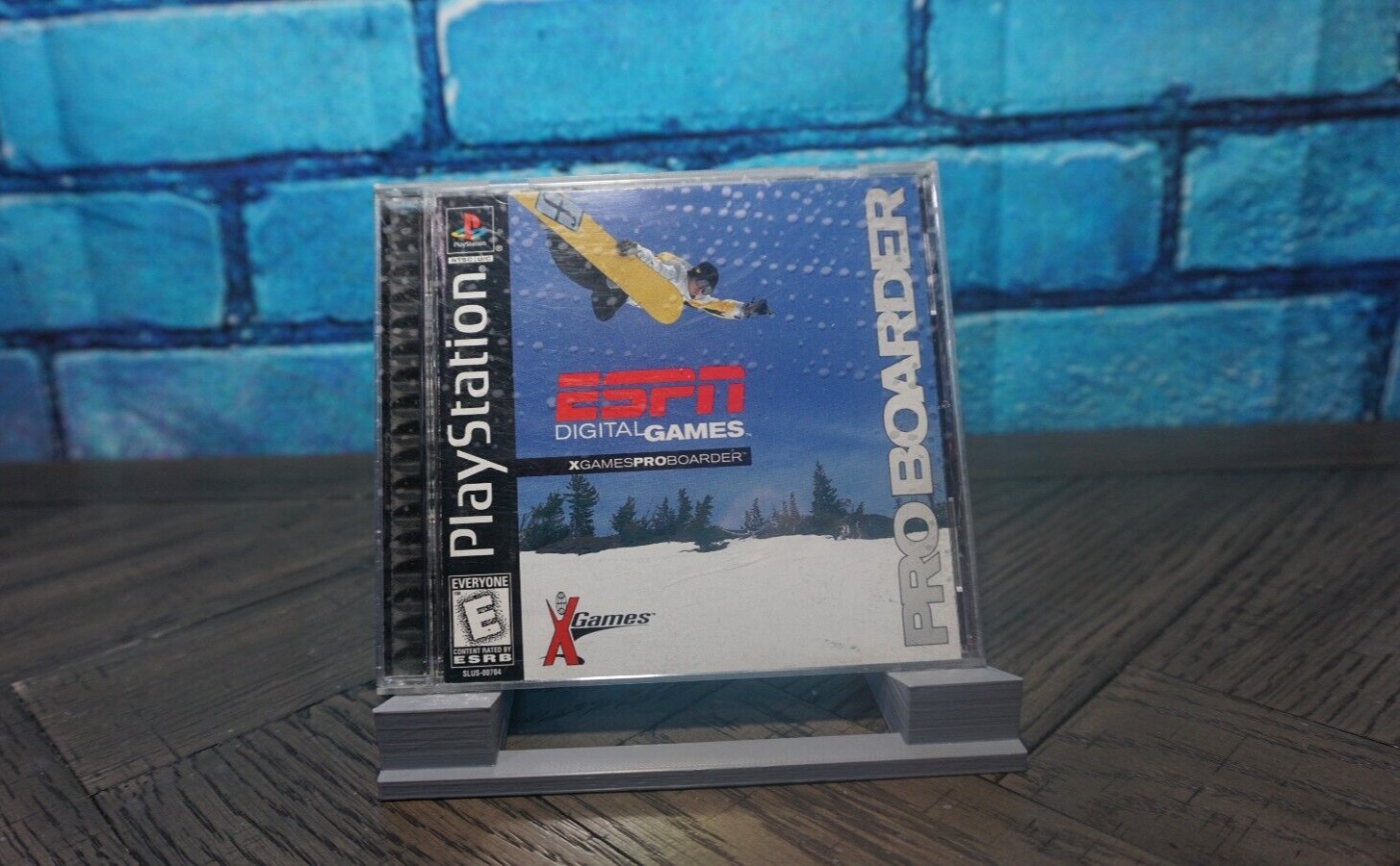 ESPN X-Games Pro Boarder (Sony PlayStation 1 PS1, 1998) Game, Case, and Manual