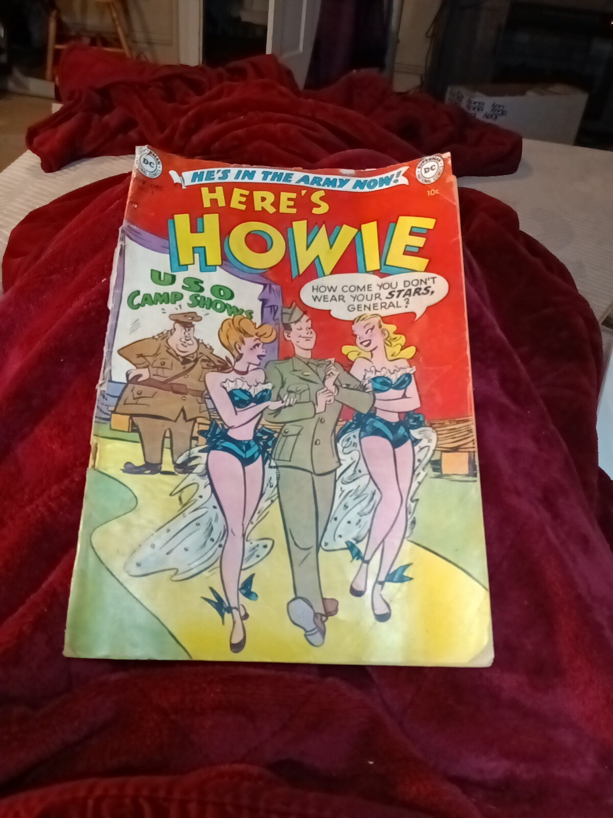 Here's Howie #6 Golden Age 1952 DC Comics Precode Dancing Good Girl Art Cover 