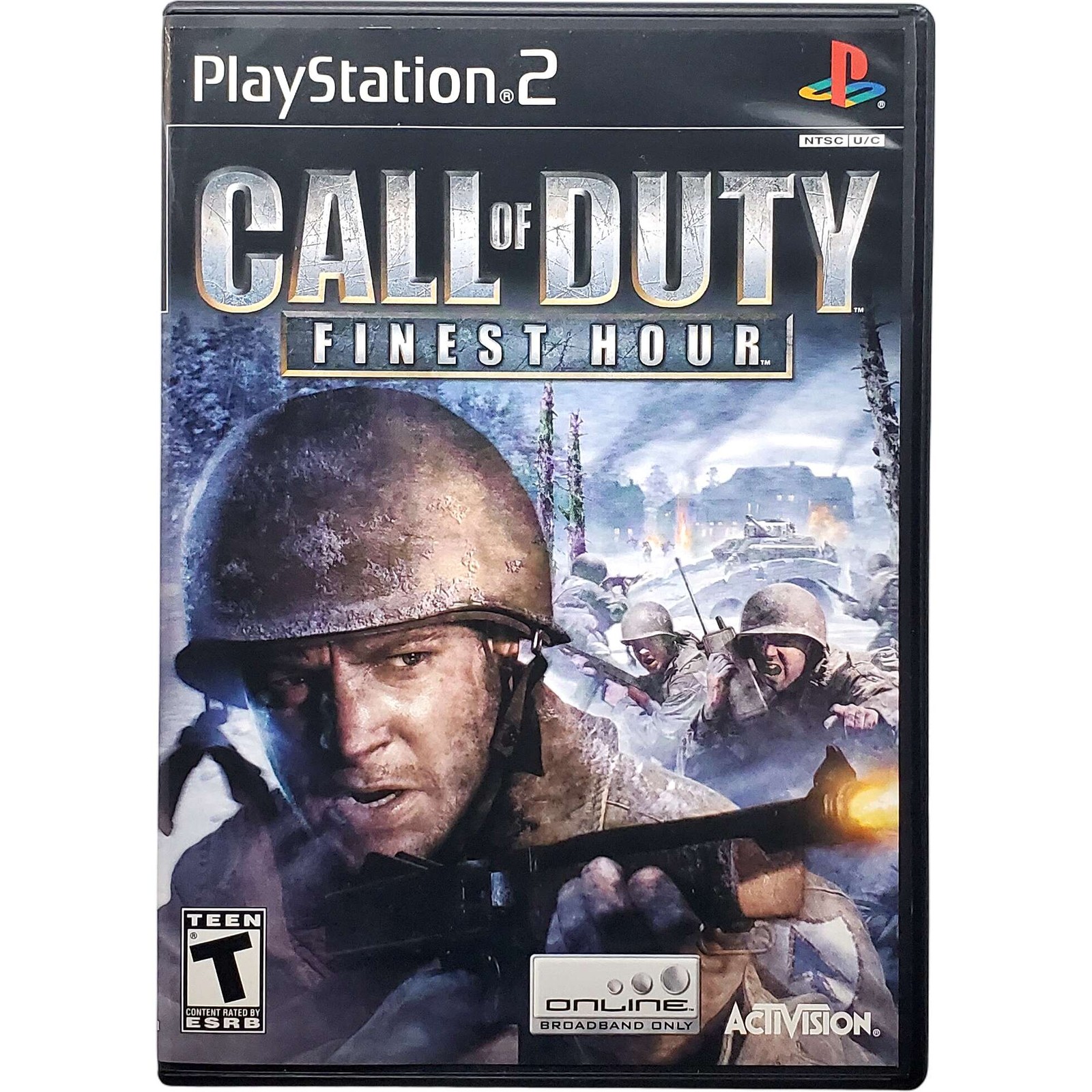 Call Of Duty Finest Hour - Sony Playstation 2 PS2 Pristine Tested 1Y Guarantee
