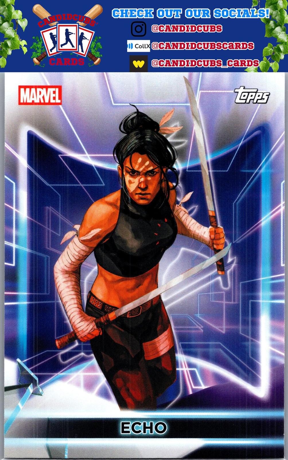 Echo - : 2026 Topps Marvel Neon, #161 Base Card