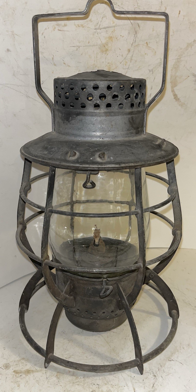 ANTIQUE Dietz 89 City of New York City LANTERN Nice Lantern with Globe