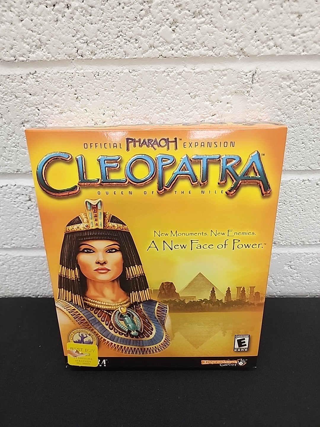 Cleopatra Queen Of The Nile Official Pharaoh Expansion Big Box PC Factory Sealed