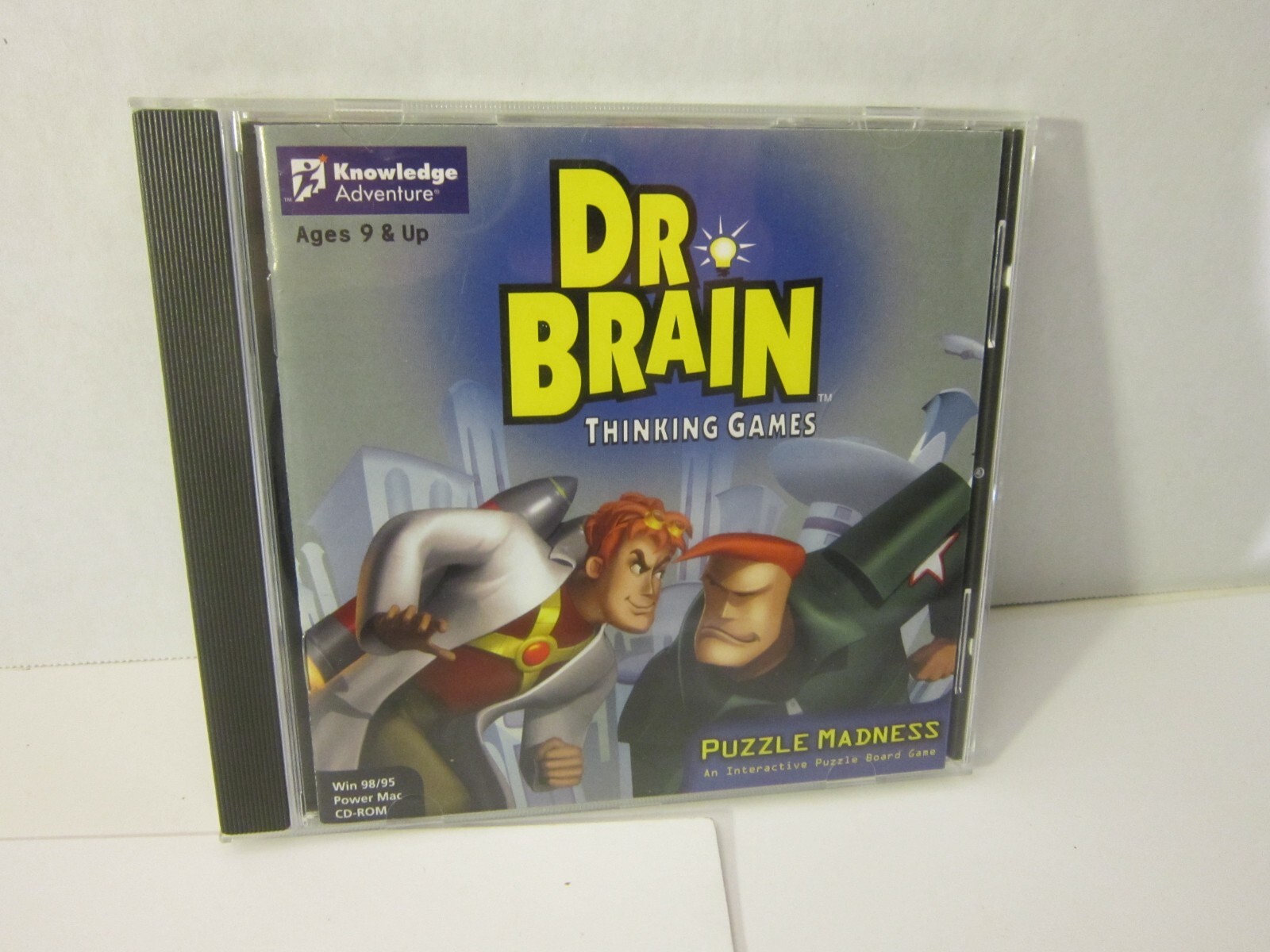 Dr. Brain: Thinking Games Puzzle Madness PC / Mac CD-Rom)  #G12