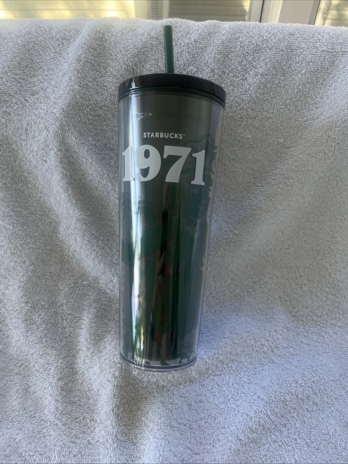 NWT Starbucks Limited Edition 1971 Green Siren Heritage Cold Cup Tumbler