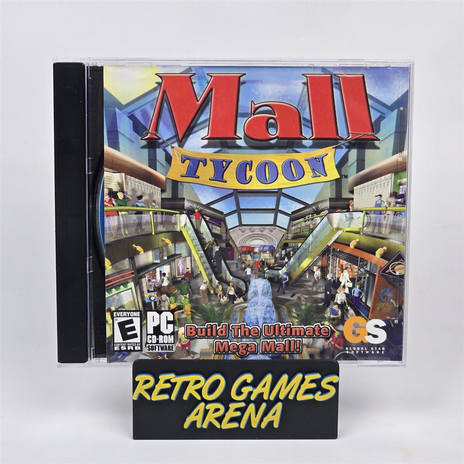 Mall Tycoon (PC CD-ROM) Jewel CIB COMPLETE