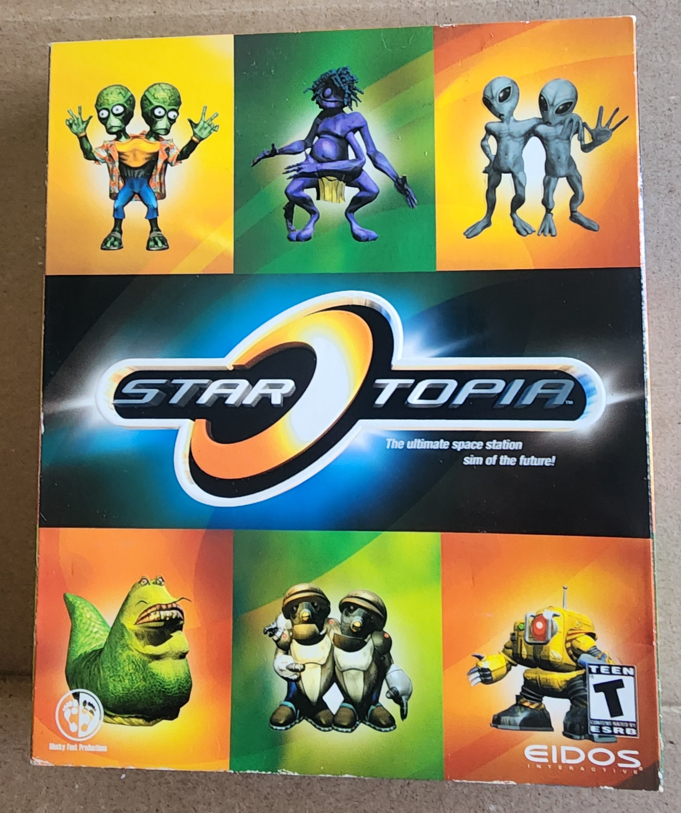 Startopia PC (2000) Big Box NEW FACTORY SEALED US Retail Space Station Builder