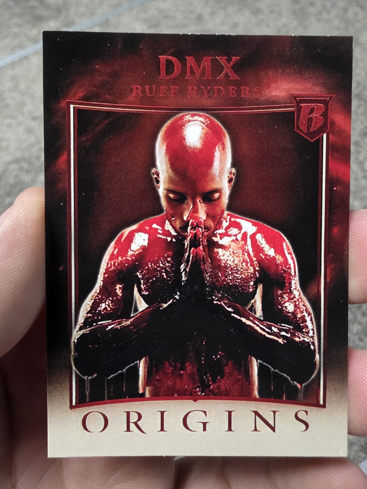 DMX Flesh of My Flesh  Hip-Hop Trading Card Topps Panini