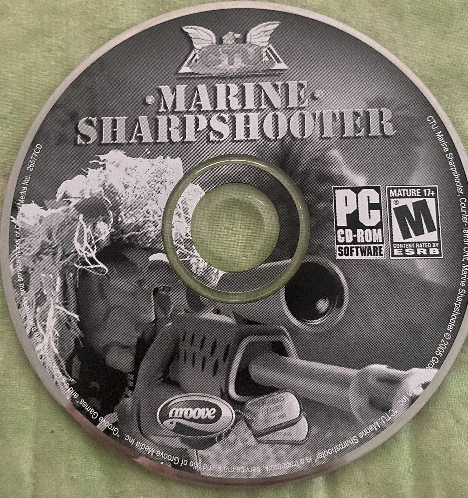 CTU: Marine Sharpshooter (PC, 2003) Disc only