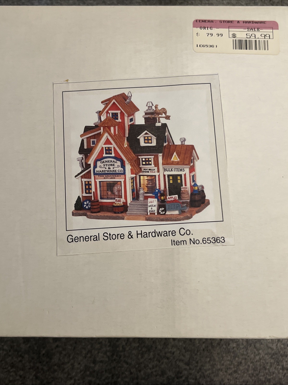 Lemax Harvest Crossing Village Collection General Store & Hardware Co NIB