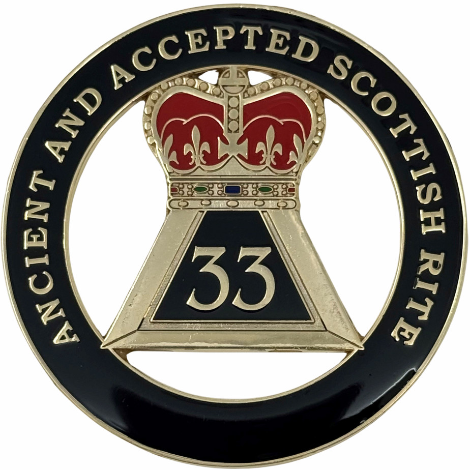 33RD Degree Car Emblem