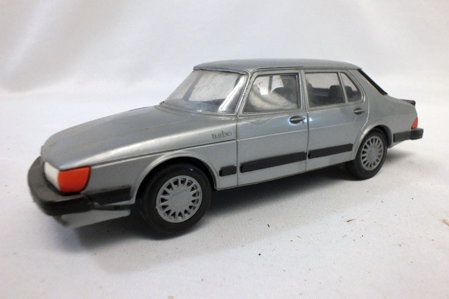 Vtg 1984 Saab 900 Turbo Toy Car Promo Dealer Promotional Stahlberg Finland