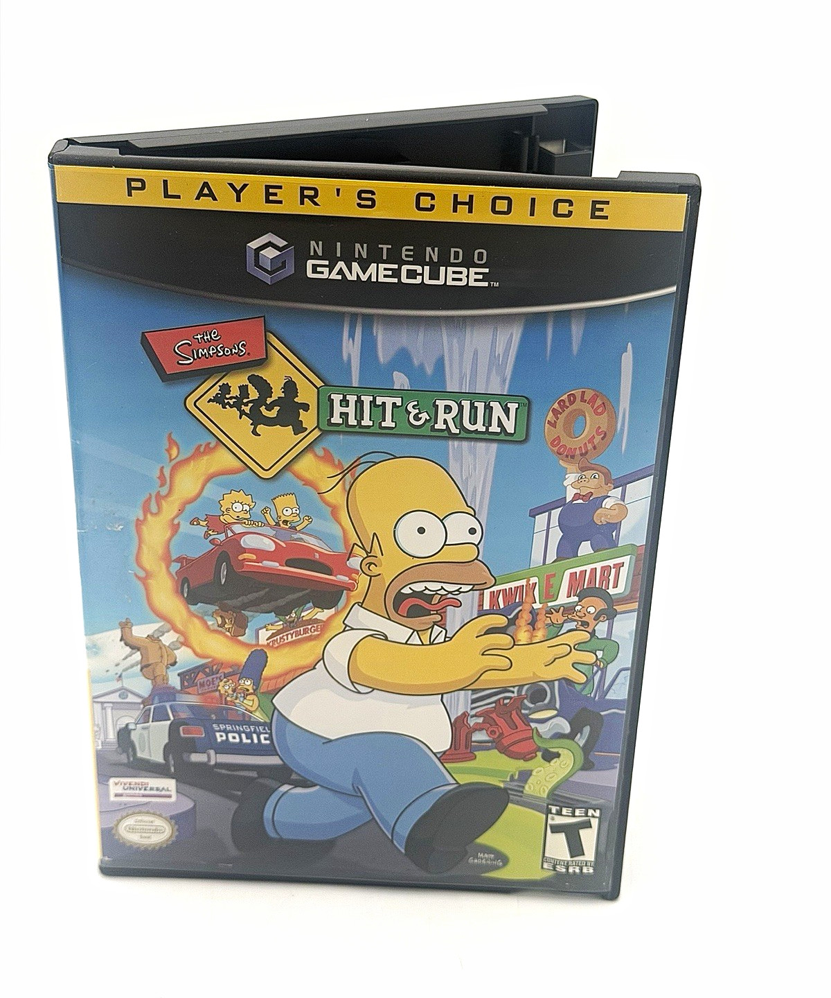 The Simpsons Hit & Run GameCube Players Choice CIB Manual Tested Complete