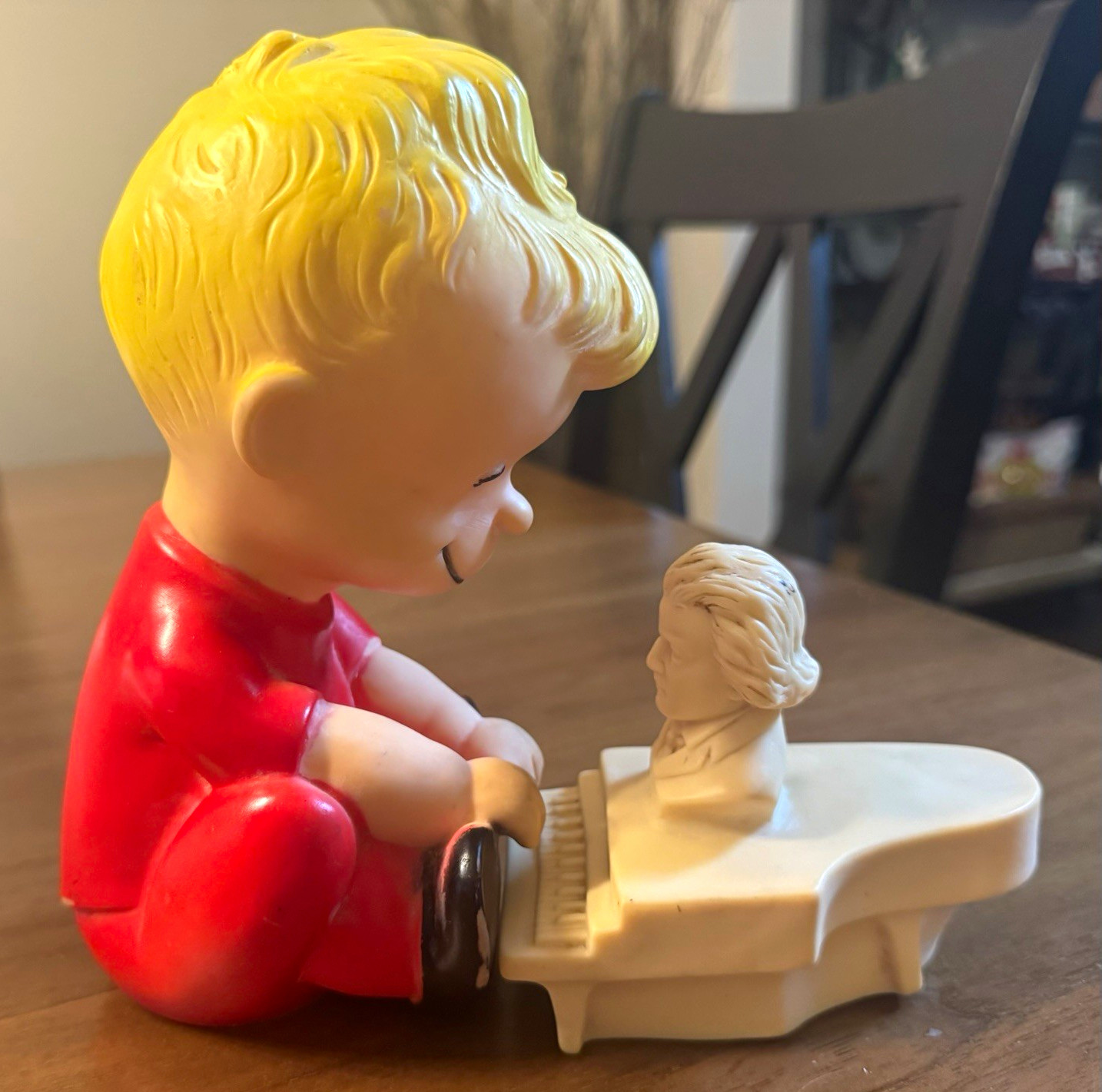 Vintage 1958 Hungerford\'s Peanut\'s Schroeder and Piano.