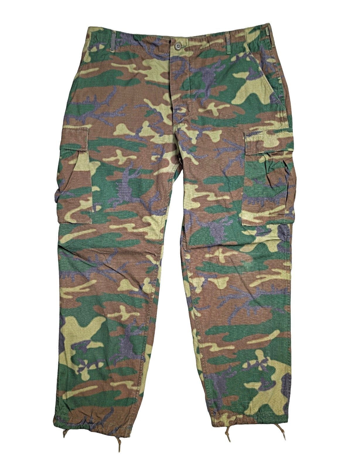 Vintage Propper ERDL Camo Cargo Trousers - 36x29.5