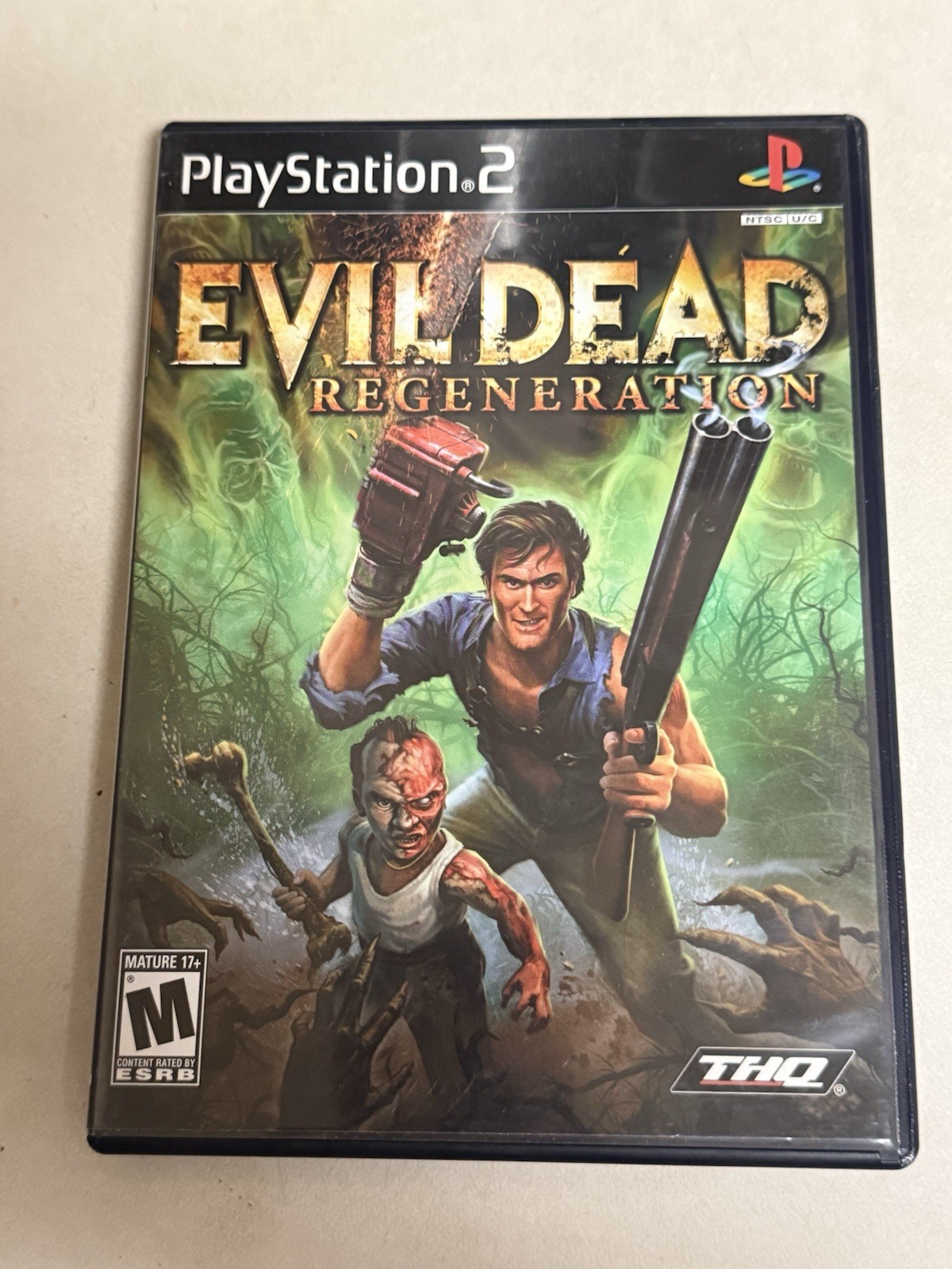 Evil Dead Regeneration (Sony PlayStation 2 PS2, 2005) - CIB - Tested