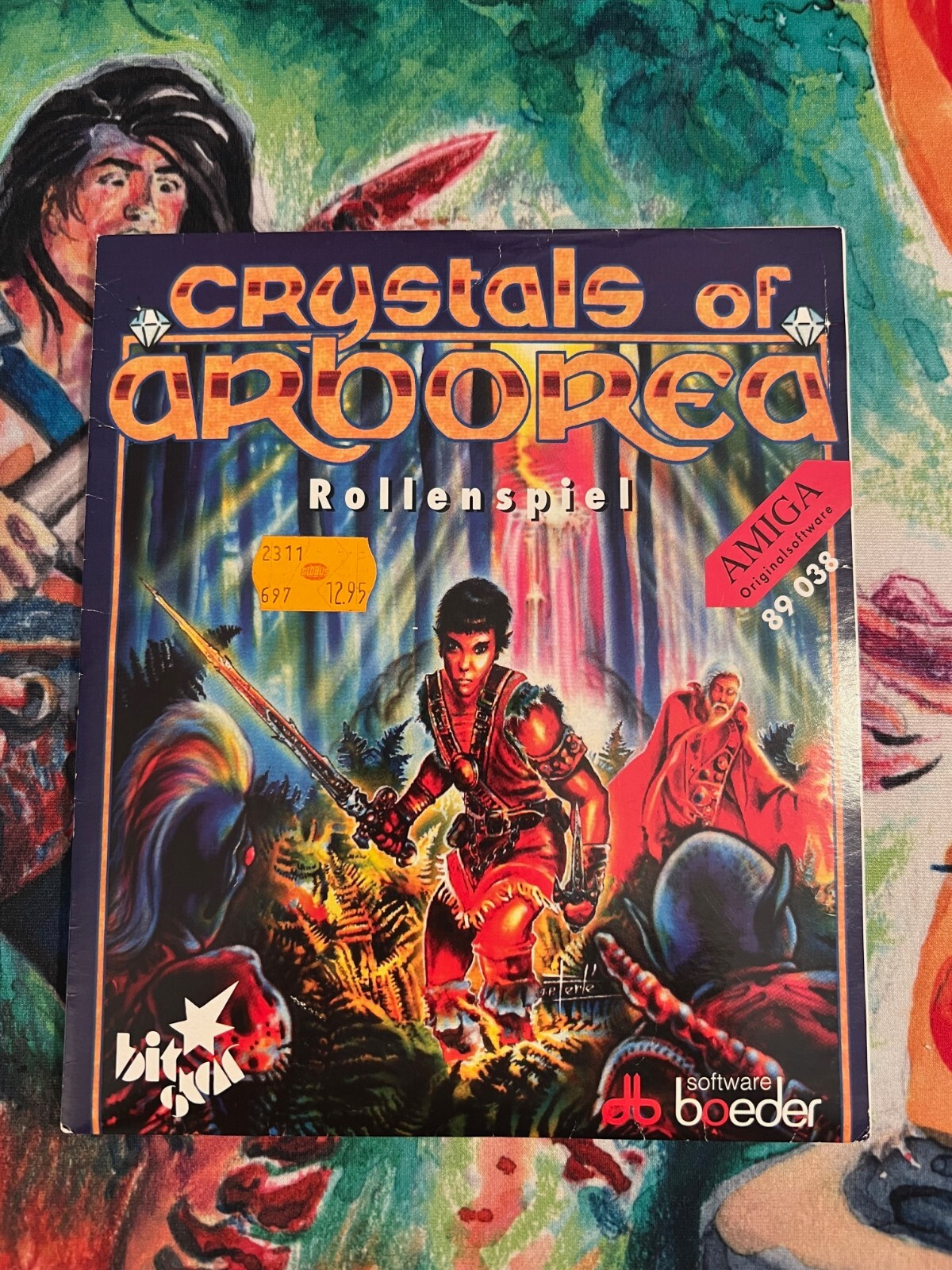 CRYSTALS OF ARBOREA COMMODORE AMIGA ISHAR PERFECT CONDITION SILMARILS
