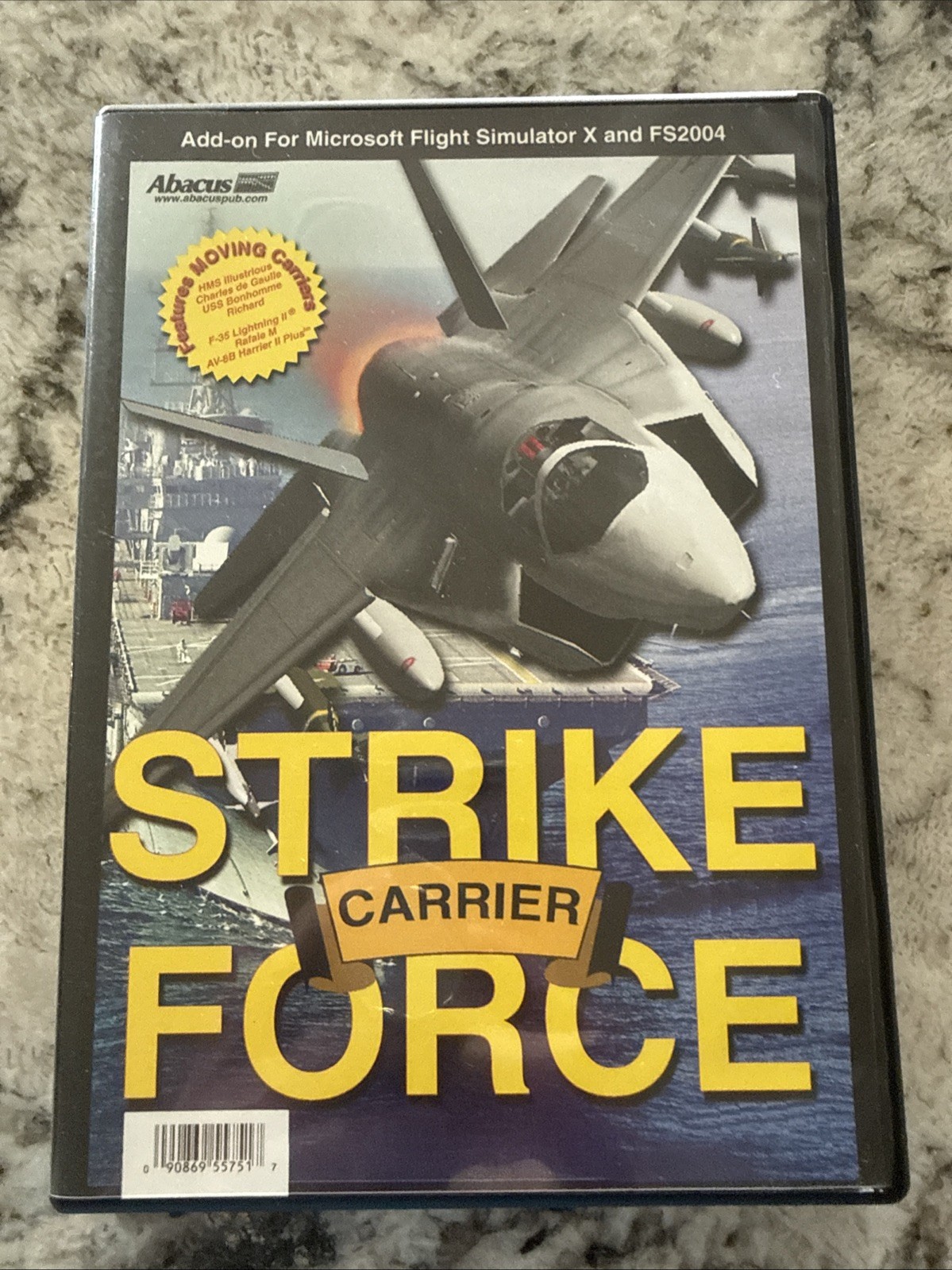 Abacus-Strike Carrier Force (Microsoft Flight Simulator X Add On) w/Full Manual