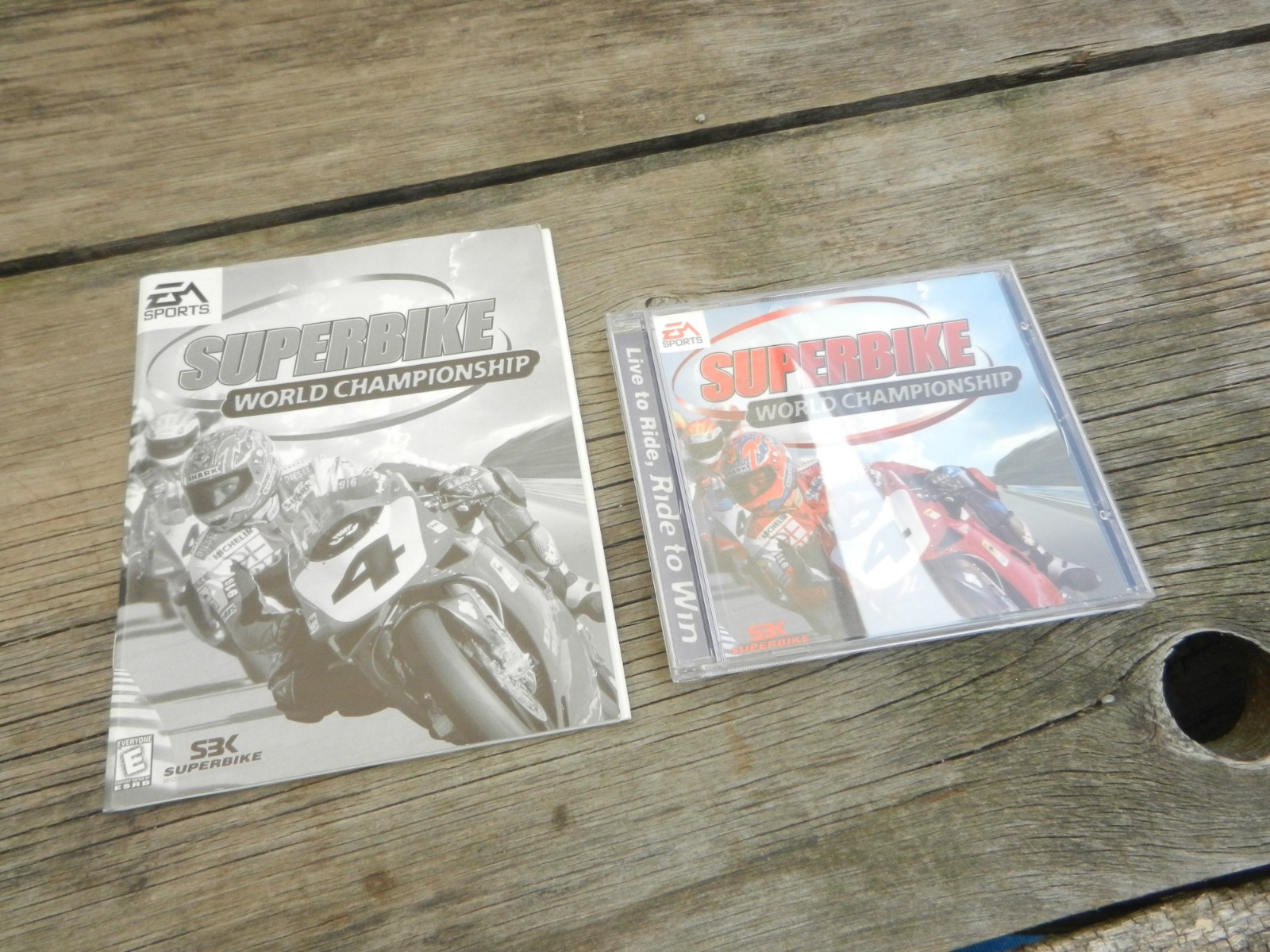 SuperBike World Championship PC CD-Rom Video Game EA Sports (1999) Disc & Manual