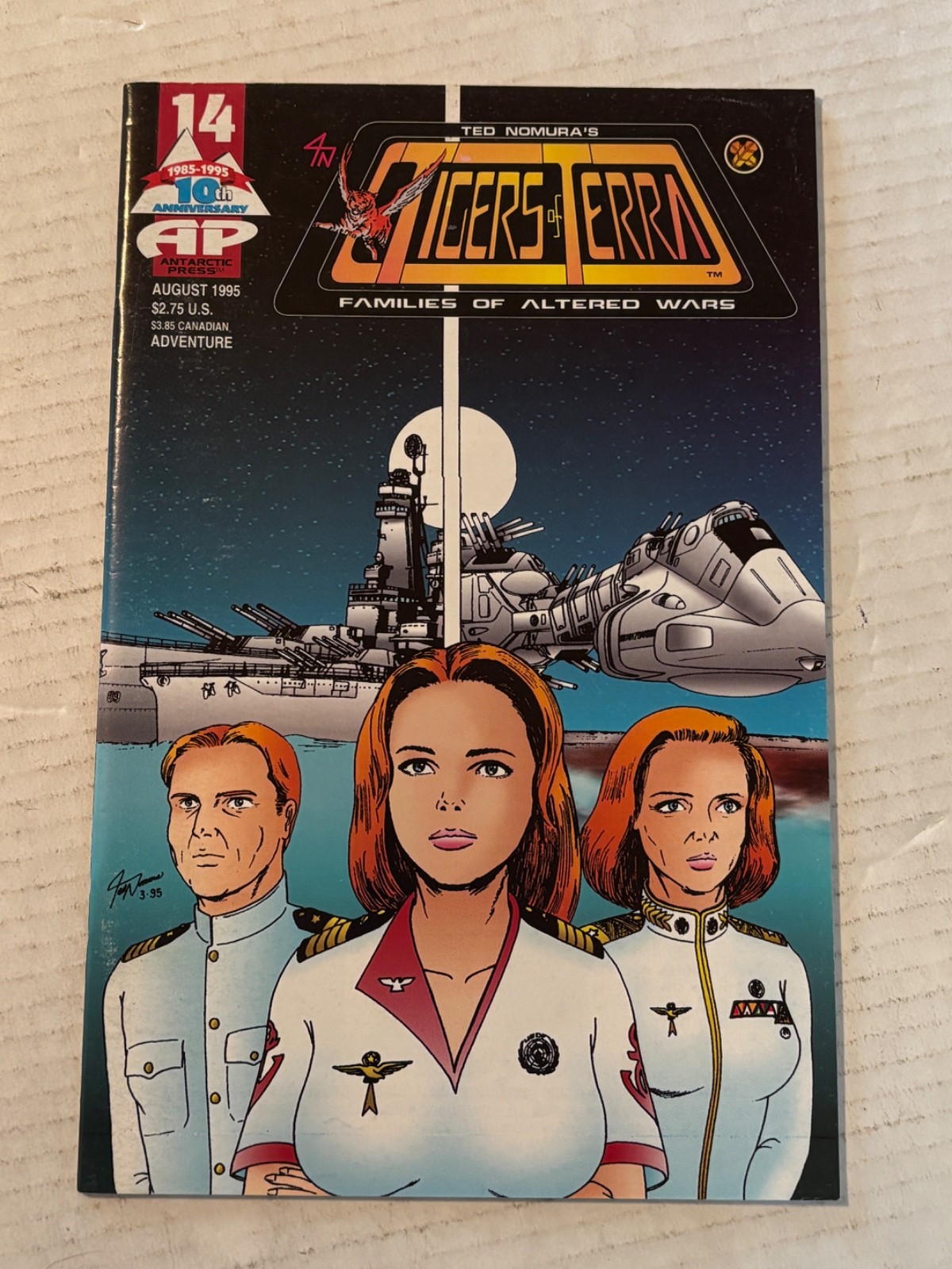 1995 Tigers of Terra Families of Altered Wars #14 Comic Book /D502