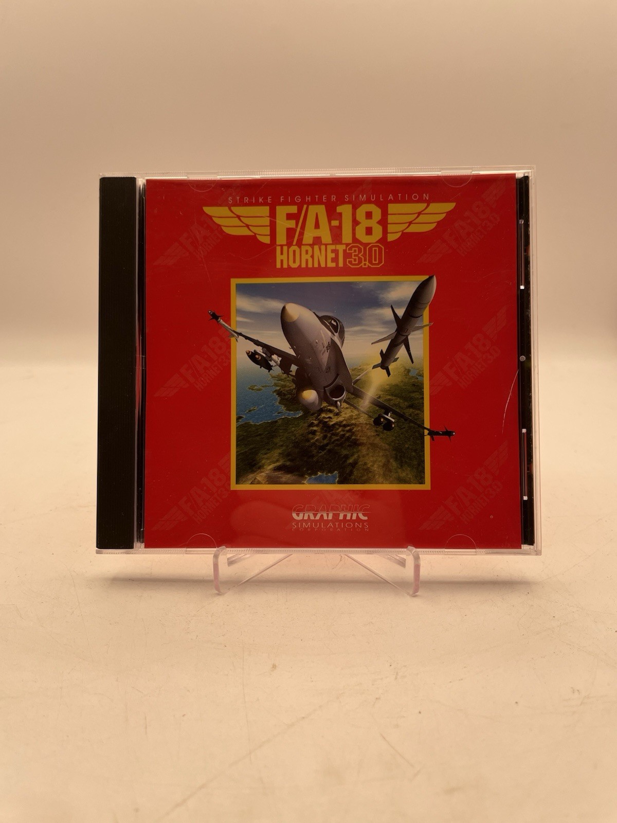 F/A - 18 Hornet 3.0 PC Game/ SIMULATOR 1997 CD Strike Fighter Simulation
