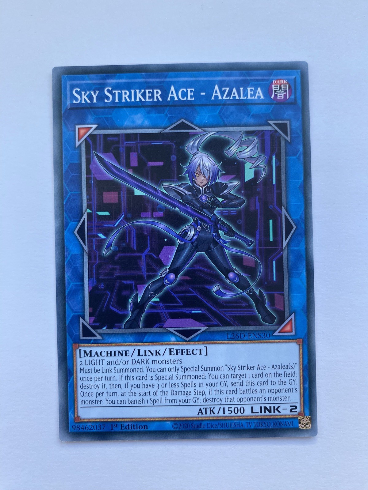 L26D-ENS30 SKY STRIKER ACE - AZALEA COMMON 1ST EDITION YuGiOh CARD