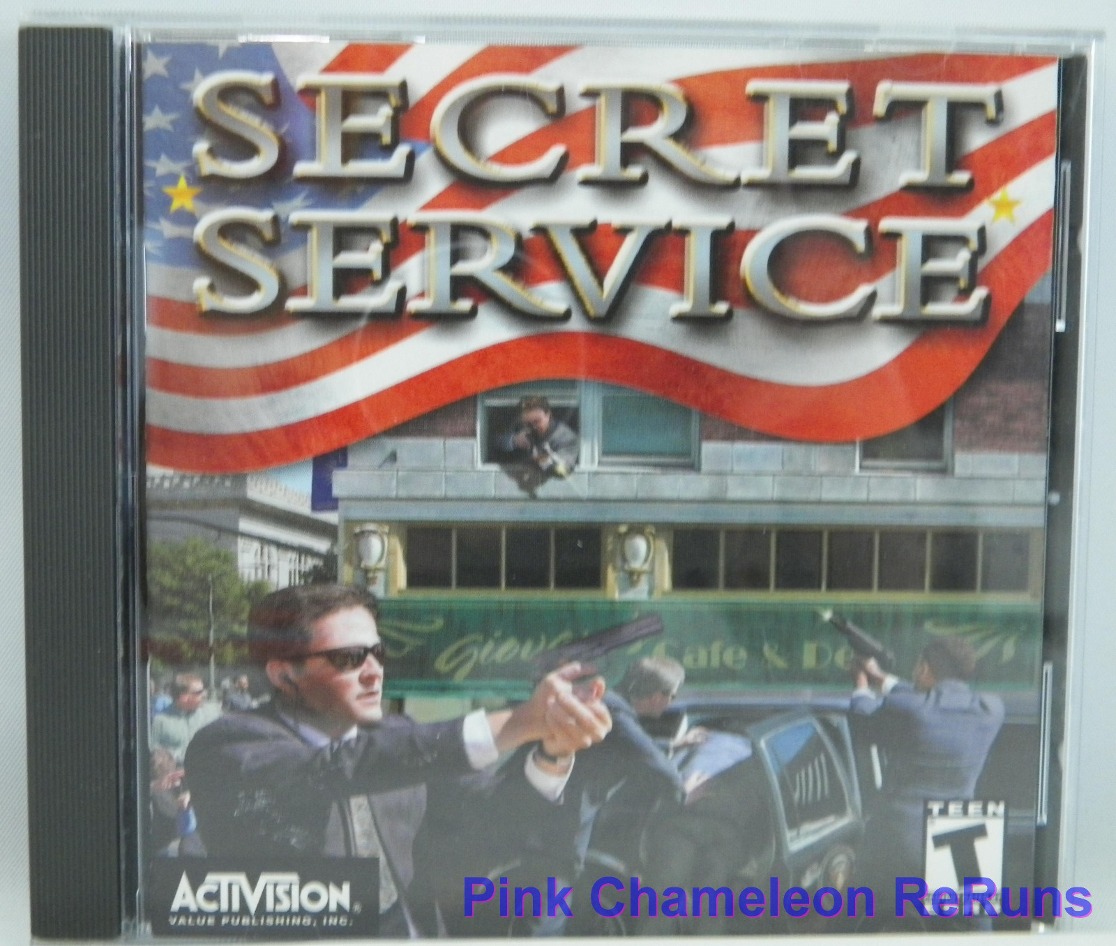 Secret Service In Harm's Way PC CD Game 2001 Windows 95 98 ME 2000 XP