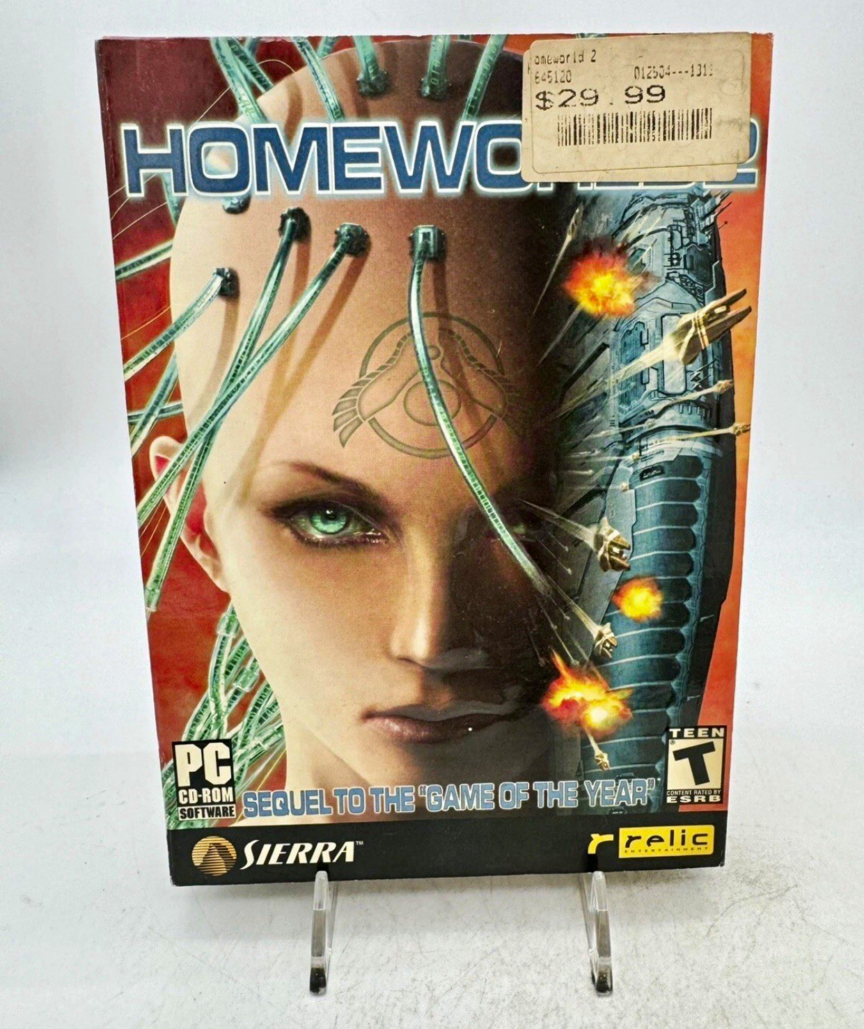 Sierra Homeworld 2 PC CD-ROM Online Play Strategy RTS Teen 2003