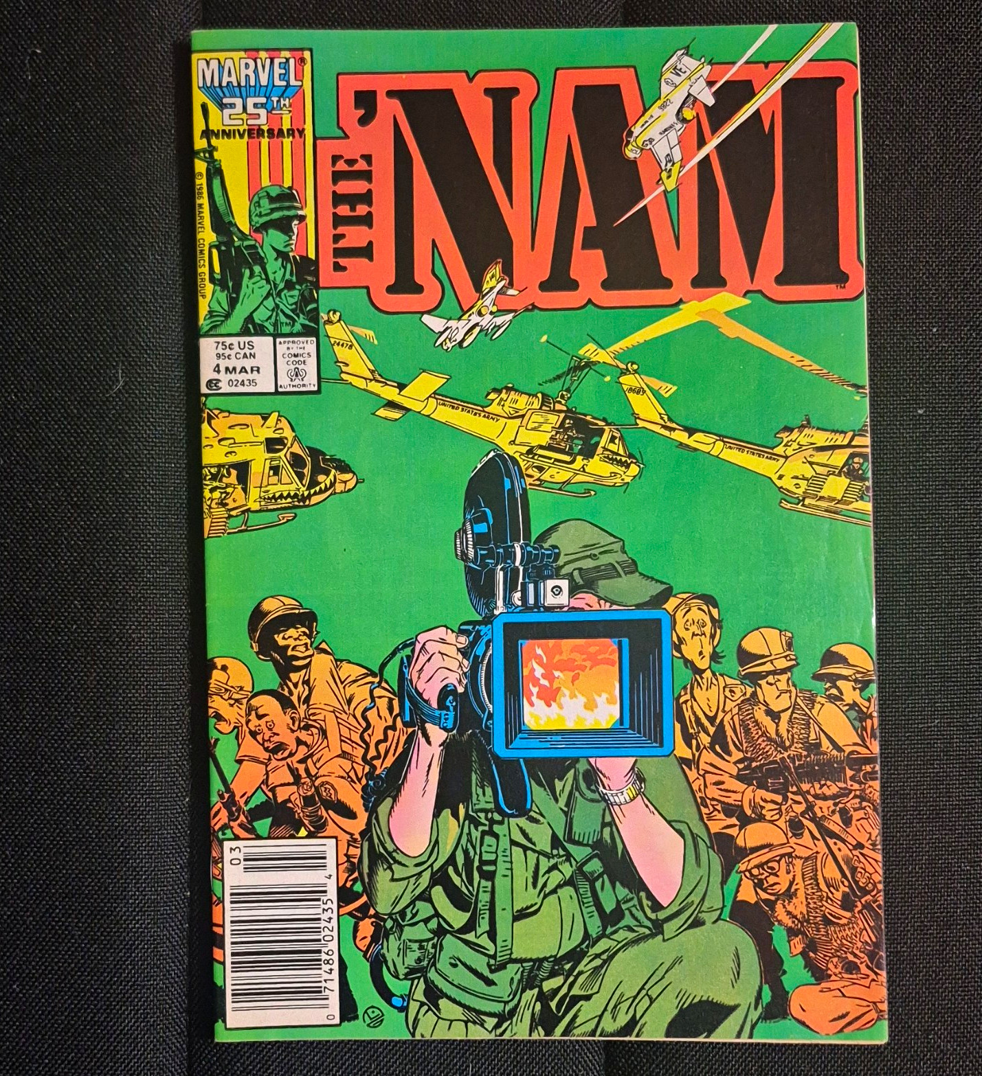 Marvel Comics The 'Nam #4 (1988) Newsstand Variant Doug Murray Michael Golden