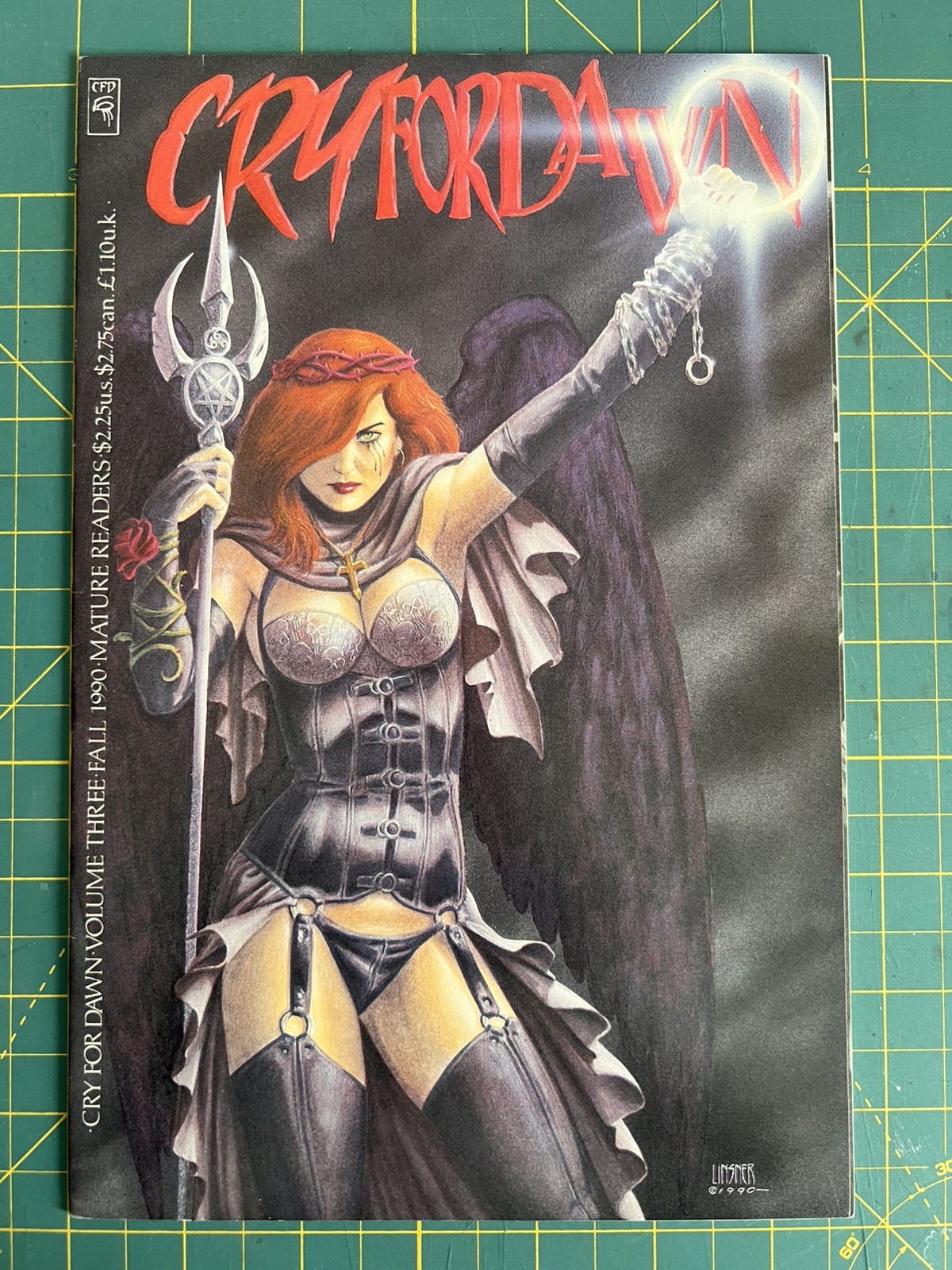 Cry For Dawn Vol 3 Signed Joseph Michael Linsner and Joe Monks on inside cover