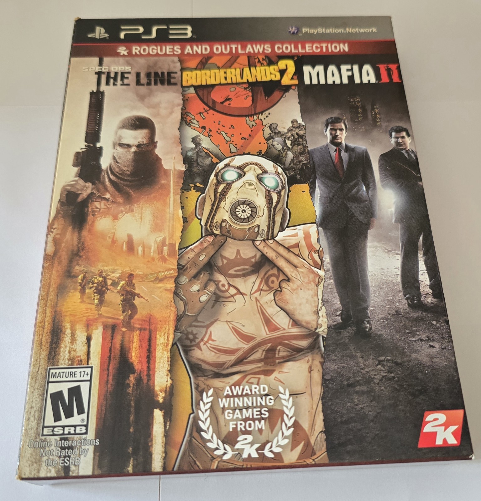 2013 Sony Play Station 3 2K Rogues & Outlaws Collection 3-Games